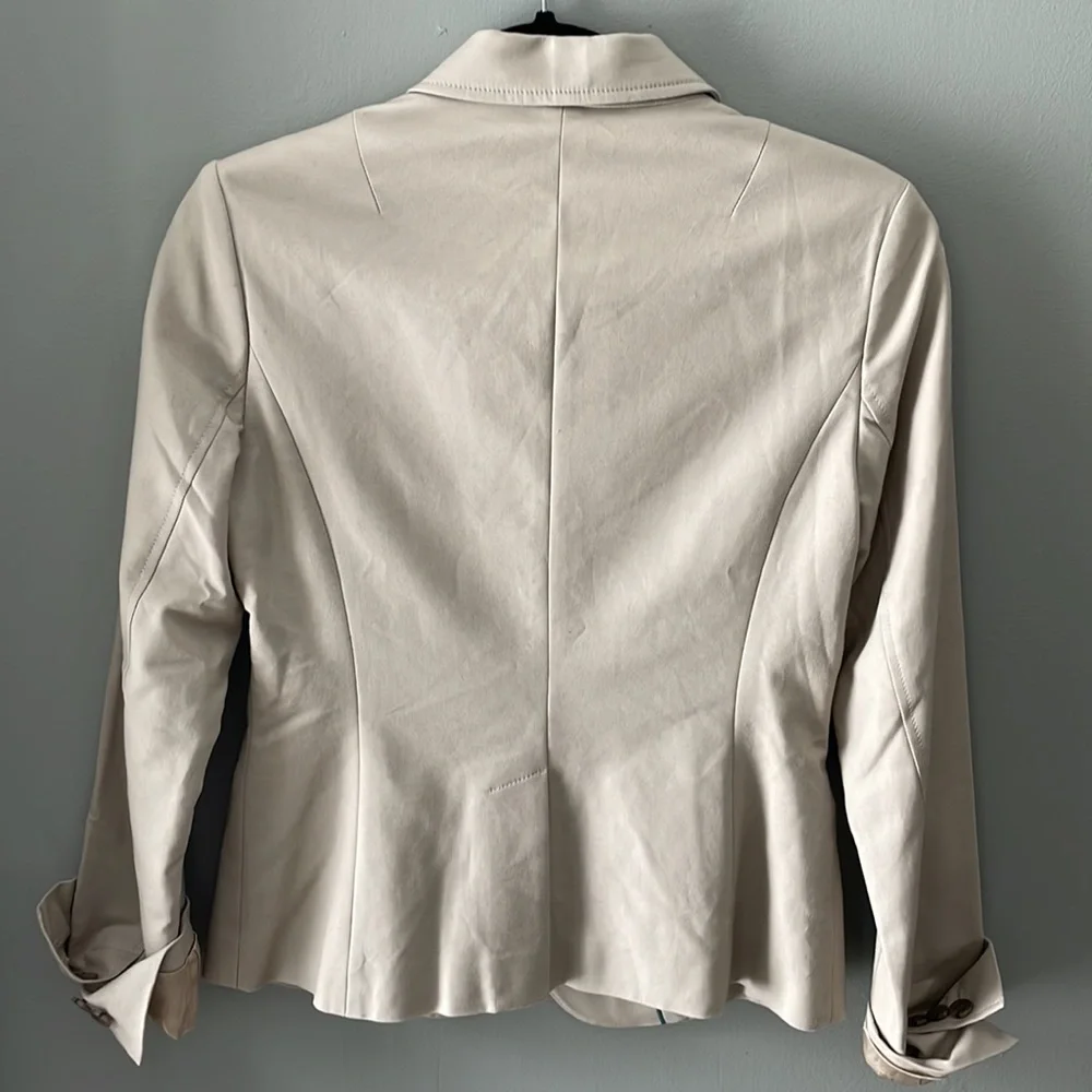 NWOT Banana Republic Beige Blazer - Picture 4 of 6